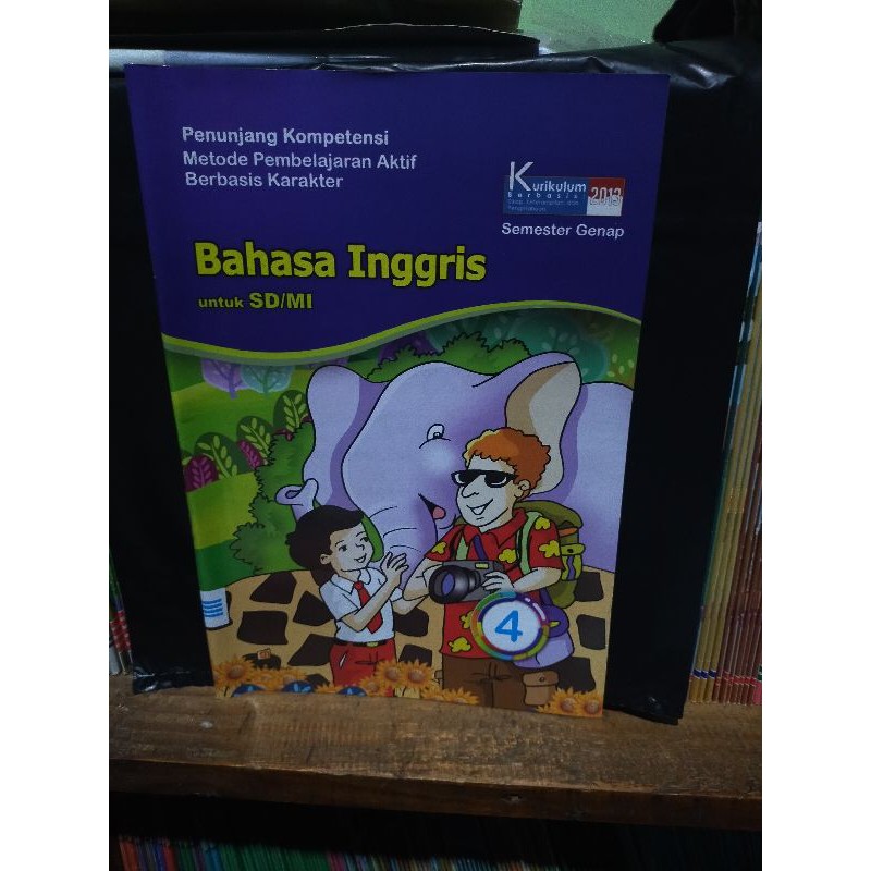 LKS Bahasa Inggris SD Kelas 4 Semester 2 Kurtilas Revisi