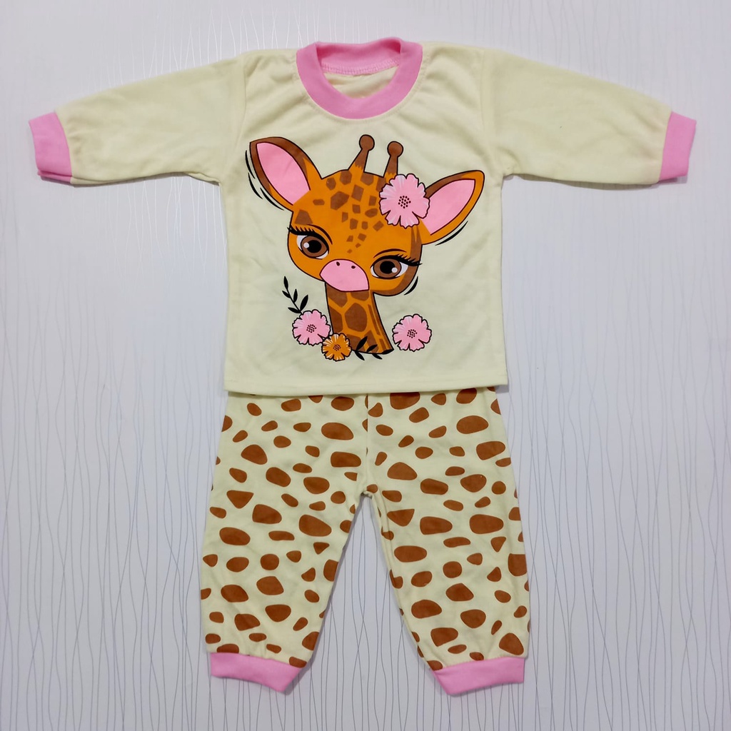 setelan baju tidur baby pakaian piyama anak perempuan / cyand clothing / atasan bawahan bayi