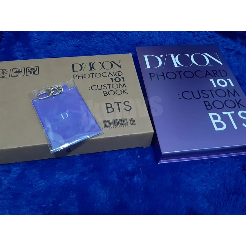 [READY] OFFICIAL DICON 101 CUSTOM BOOK BINDER SLEEVE KEYRING HOLDER PC BTS PHOTOCARD BANGTAN DISPATC