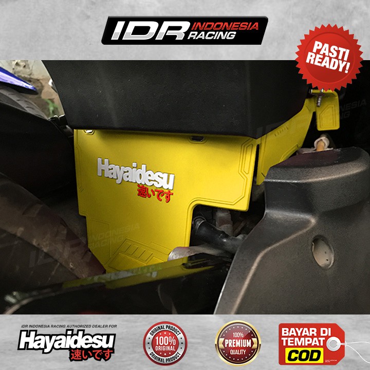 Hayaidesu Mudflap Yamaha Lexi 125 Mud Flap Guard Karet Penahan Lumpur Motor Premium