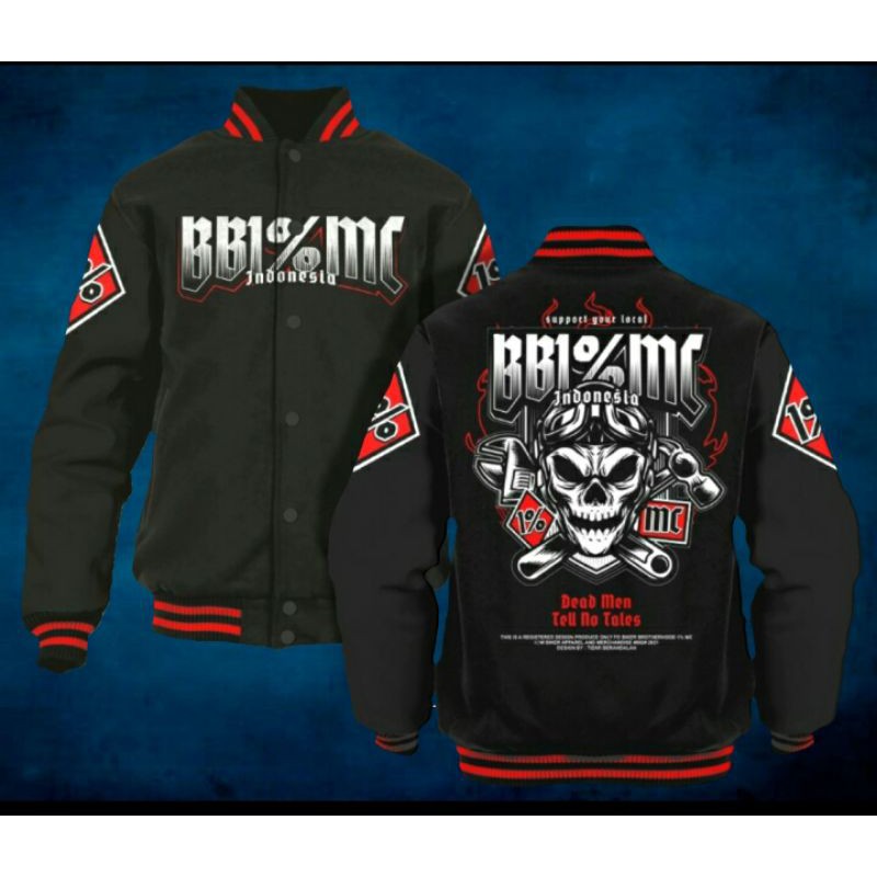 JACKET BIKERS BROTHERHOOD 1% MC INDONESIA