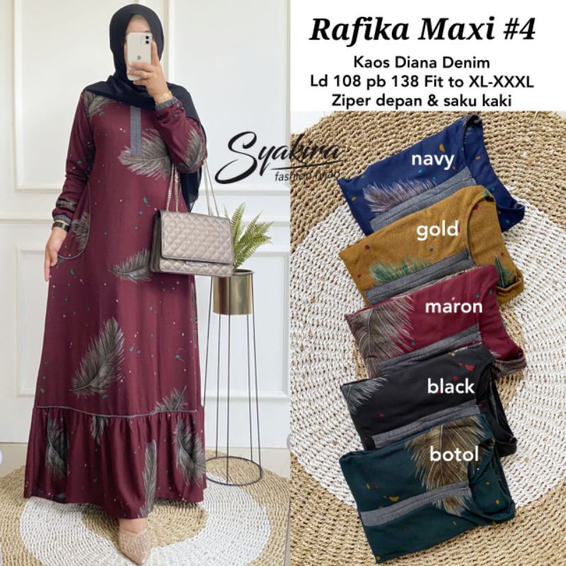 Rafika maxy denim diana