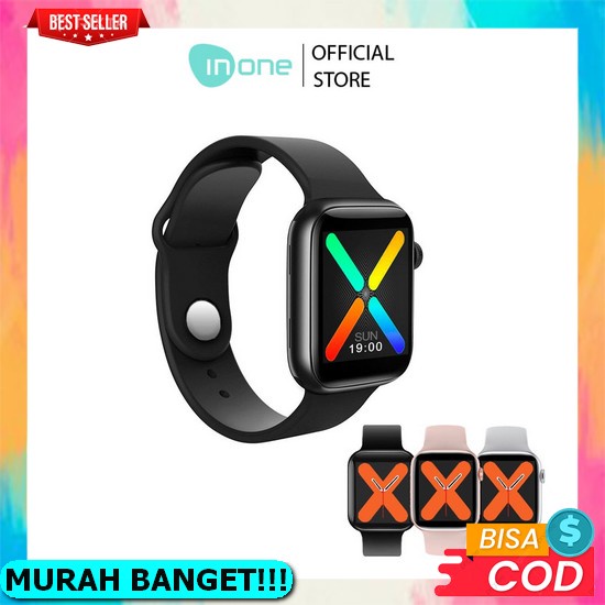 Smartwatch U9 Smart Watch Jam Tangan Hp Android Support Simcard - Hitam Inone Smartwatch S6 Touch Sc