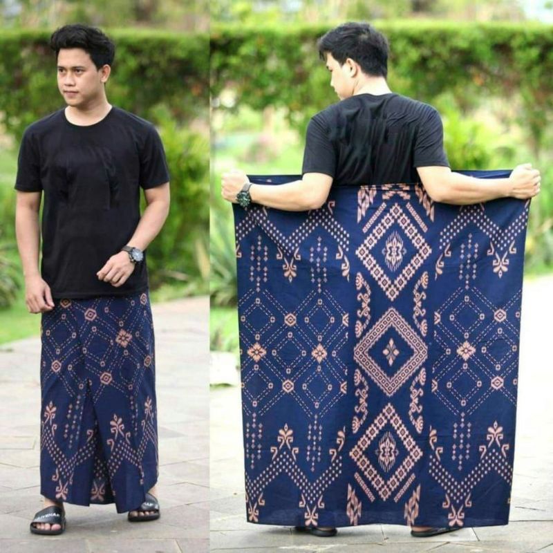 Sarung Batik Dewasa EXLUSIVE textile super Pria Premium motif wayang aksara jawa gus iqdam dan palaikat palekat