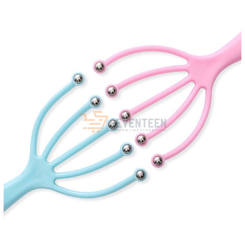 ALAT TERAPI KEPALA MANUAL SISIR TERAPI KEPALA 5 JARI SISIR PIJAT HEAD SPA SCALP MASSAGER