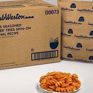 

windytriastuti13 LambWeston Curly Fries 5 LB Spiral Fries 2,3 Kg TERLARIS TERPERCAYA ORIGINAL