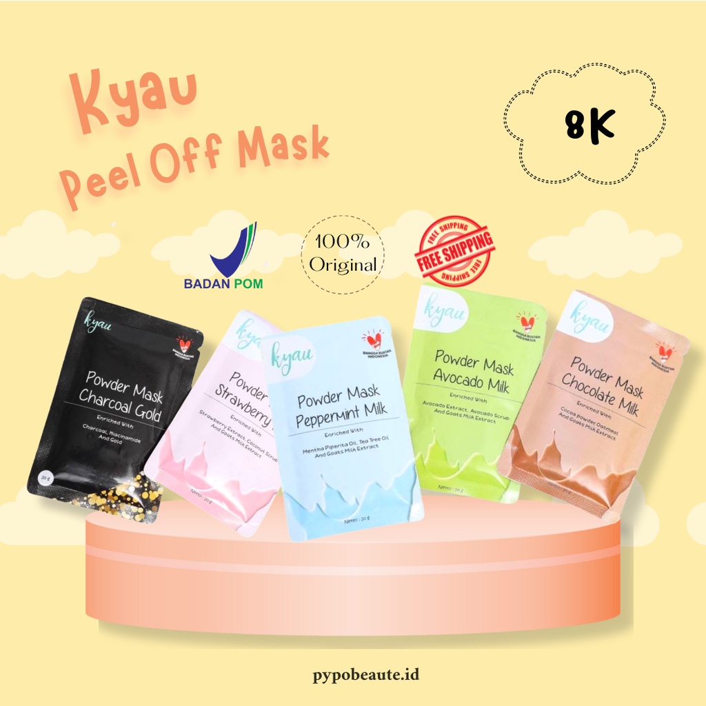 [FREE SPATULA]  KYAU ID.KYAU PEEL OFF MASK CLASSIC SERIES