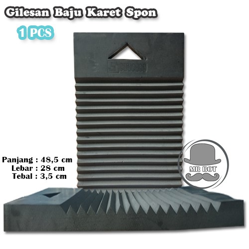 Gilesan Baju Gilesan Papan Karet Tebal Gilesan Spon