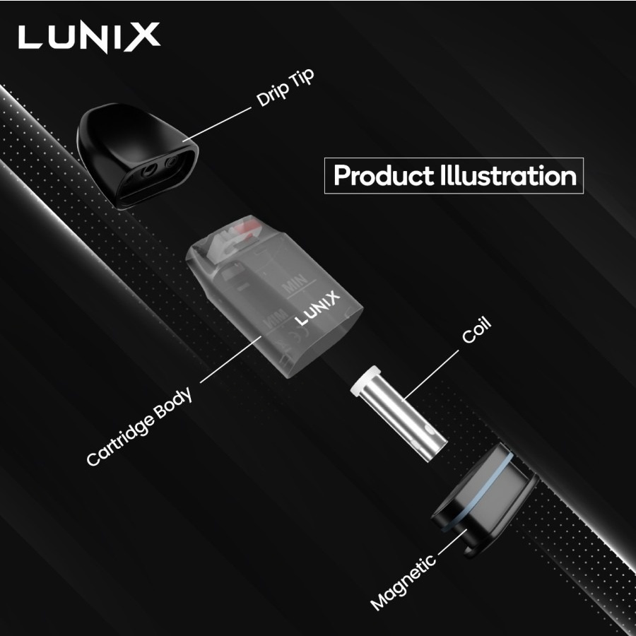 CARTRIDGE LUNIX MARS POD CARTRIDGE LUNIX COSMIC POD FIT FOR A2 AK2 A2S