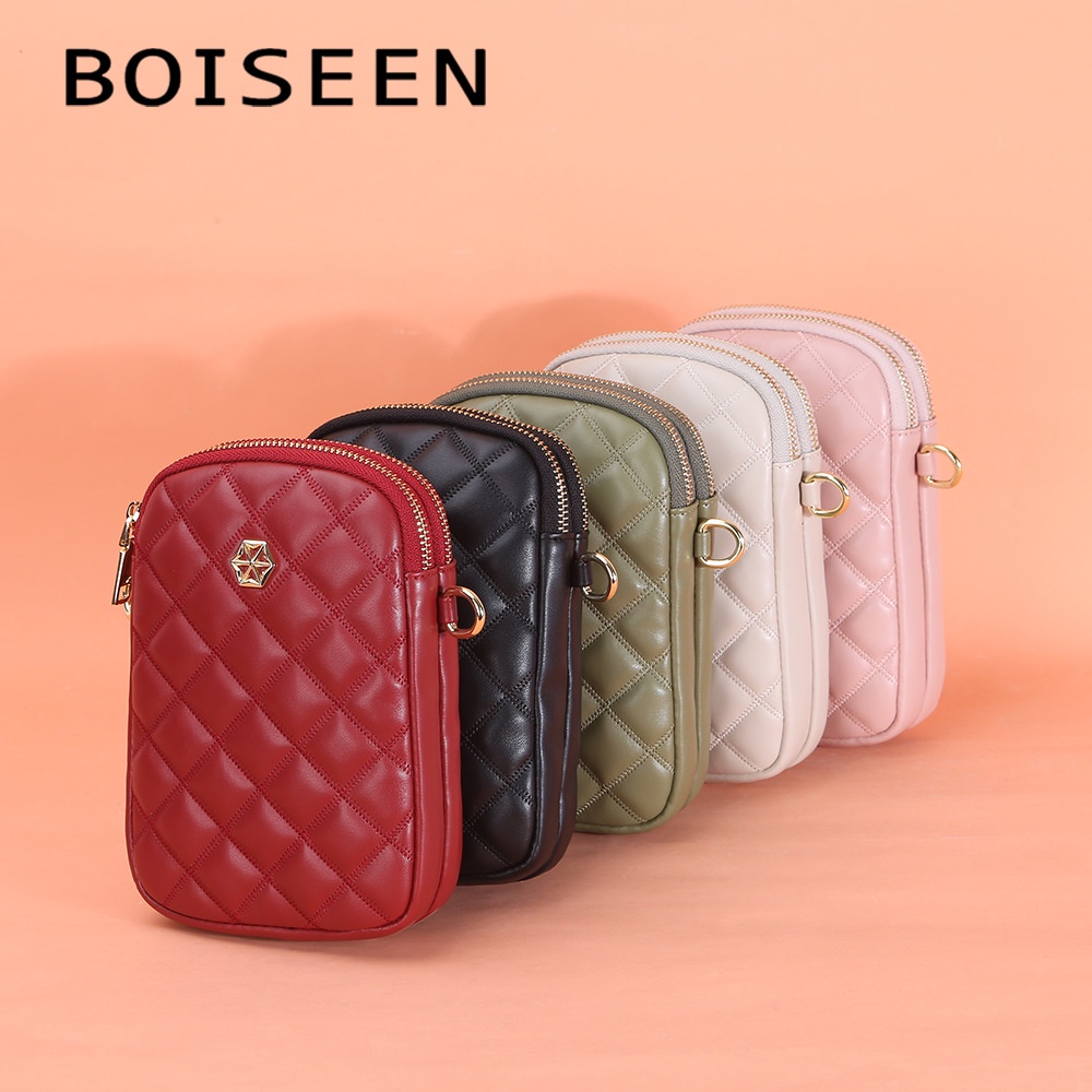 BOISEEN N1891 Tas Selempang Wanita Dompet Panjang Wanita Dompet Handphone Sling Bag WATCHKITE WKOS