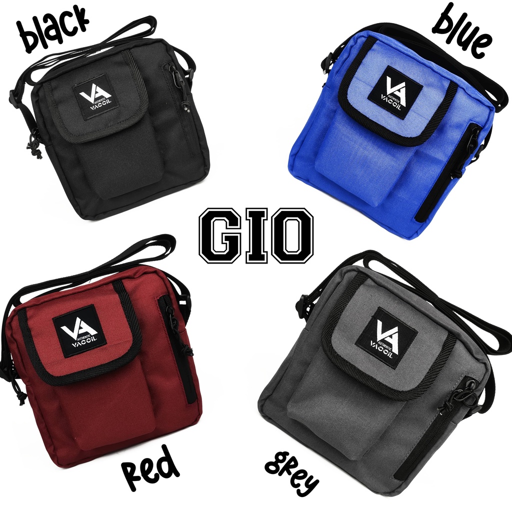 Tas Selempang sling bag pria wanita Kekinian Bisa Cod vaccil Gio