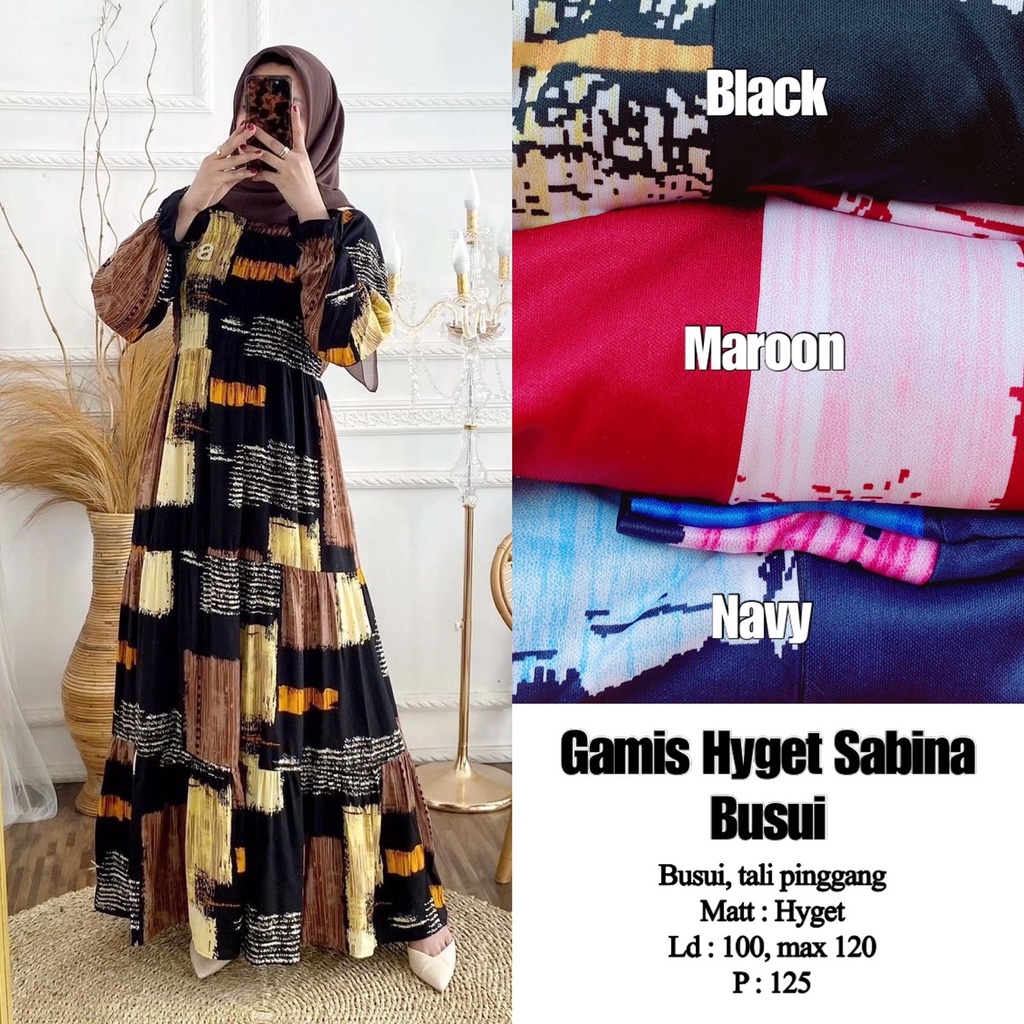 Gamis Hyget Busui Lanjutan Katalog Gamis Murah Gamis Hyget Gamis 30ribuan AH-7