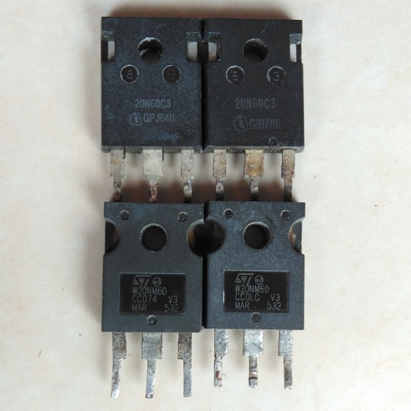 FET 20N60 FET 20AMPER 20NM60 600V ORI CABUTAN