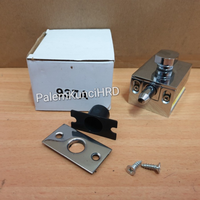 Grendel Shower Kunci Slot Pintu Kaca Kamar Mandi Kaca Ke Tembok