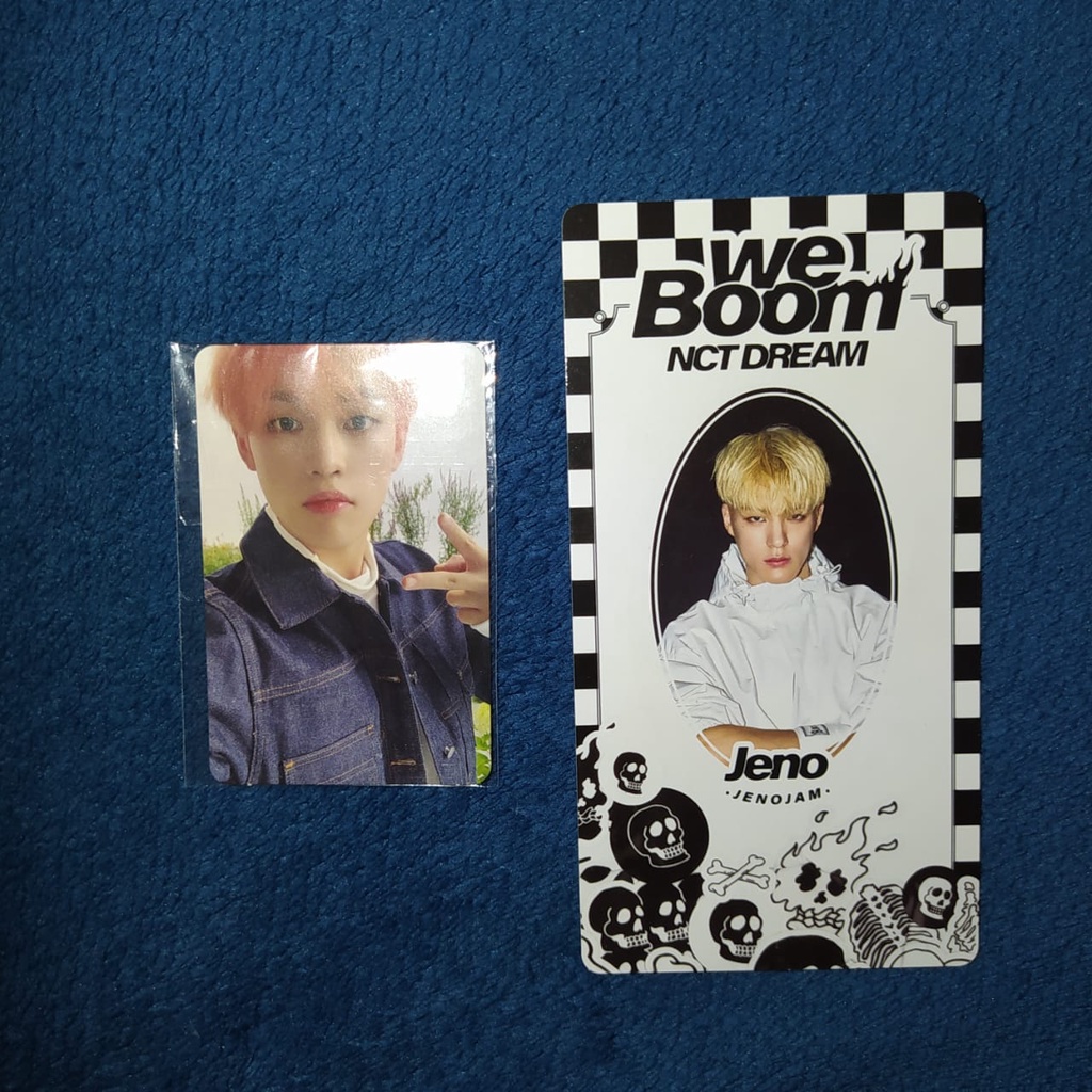 PHOTOCARD NCT DREAM WE BOOM PC CHENLE BC JENO BOOM VER