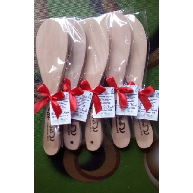 Souvenir Centong Nasi 200 pcs dan Ongkir Kargo ke Tulungagung