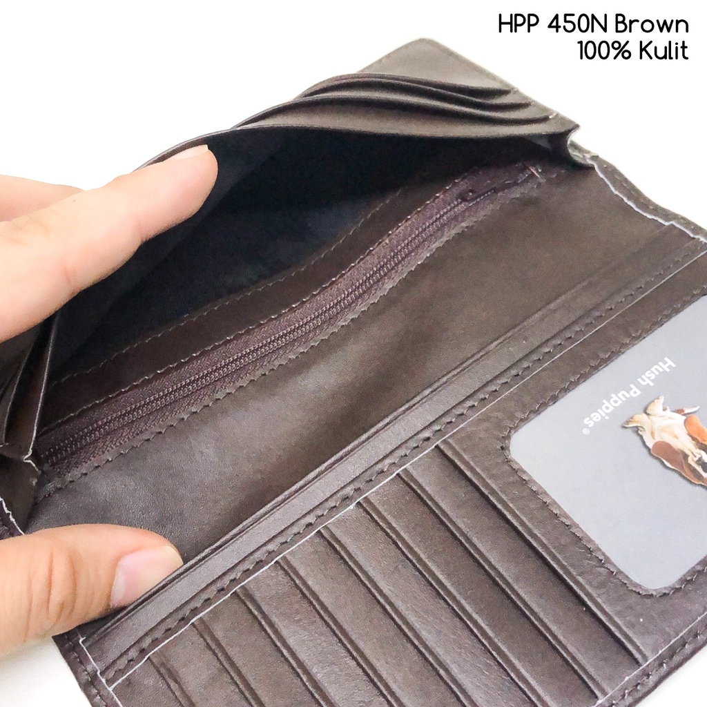 dompet kulit hushpuppies 450N series replica dompet pria dompet cowok dompet murah