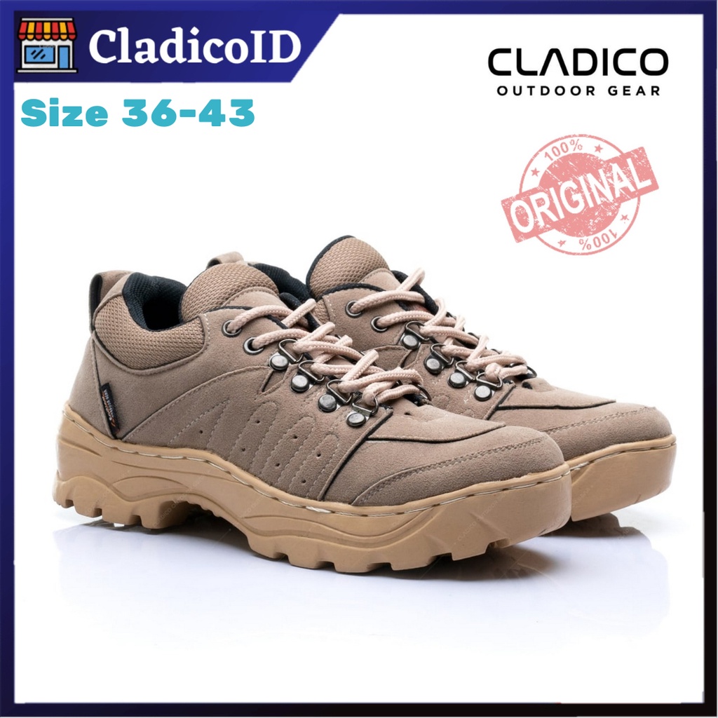 CLADICO Sepatu Safety Pria-Wanita Boot Ujung Besi Savety Boots Kerja Lapangan Proyek Outdoor Trucking Haiking Cladico Skyway Original Sefty Shoes Cewek Cowo