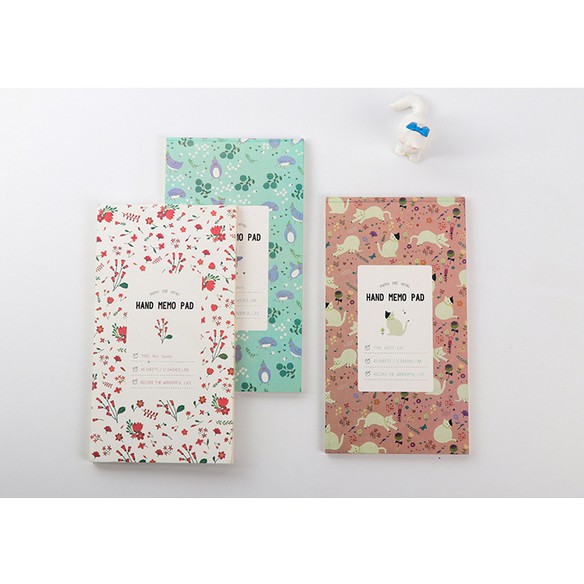 

SALE!!!TERLARIS!!! Memo/ Hand Memo Pad Bunga dan Binatang MEMO & STICK NOTE