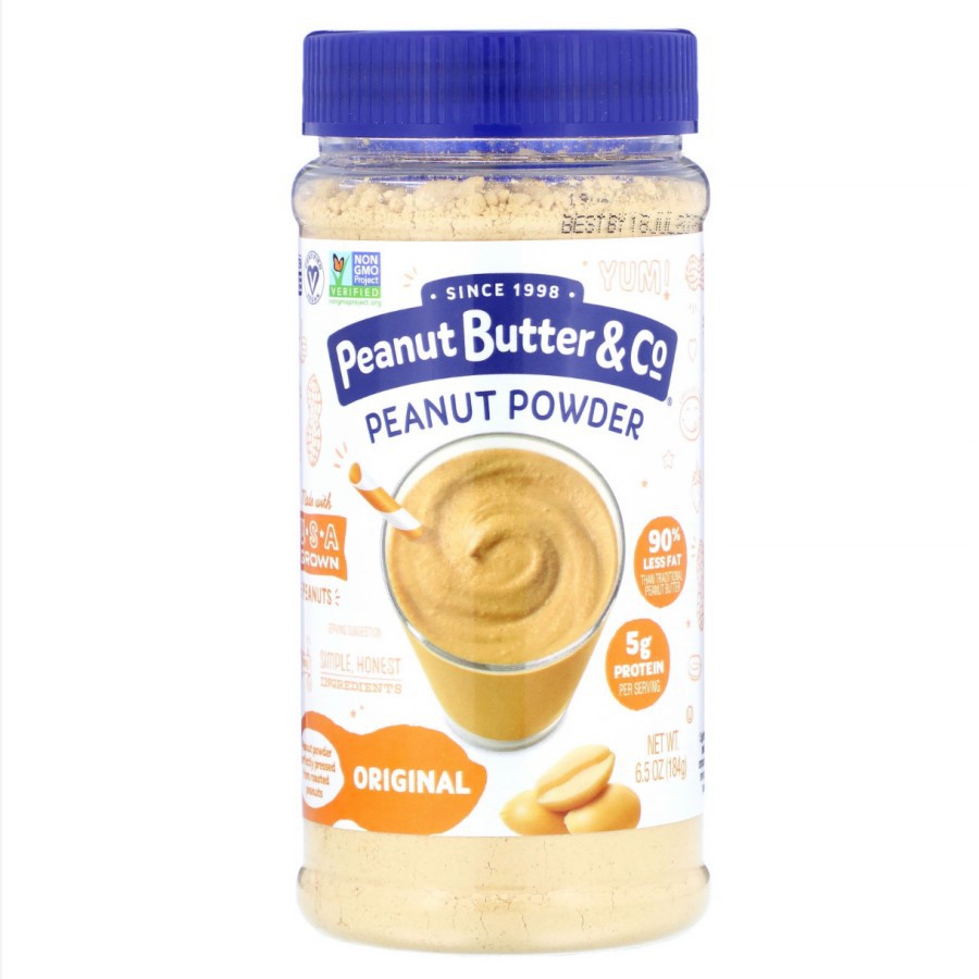 

Peanut Butter & Co, ORIGINAL PEANUT POWDER, Made in USA 184Gr