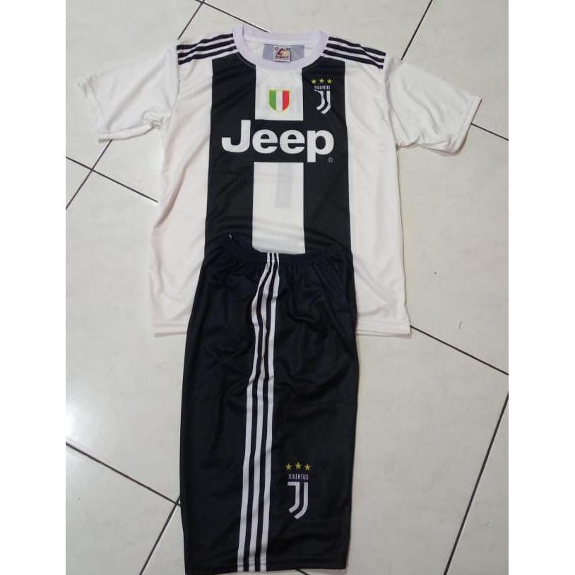 Design Rod. Kaos Jersey Stelan Anak Juventus Home 2018-2019 ☺♂