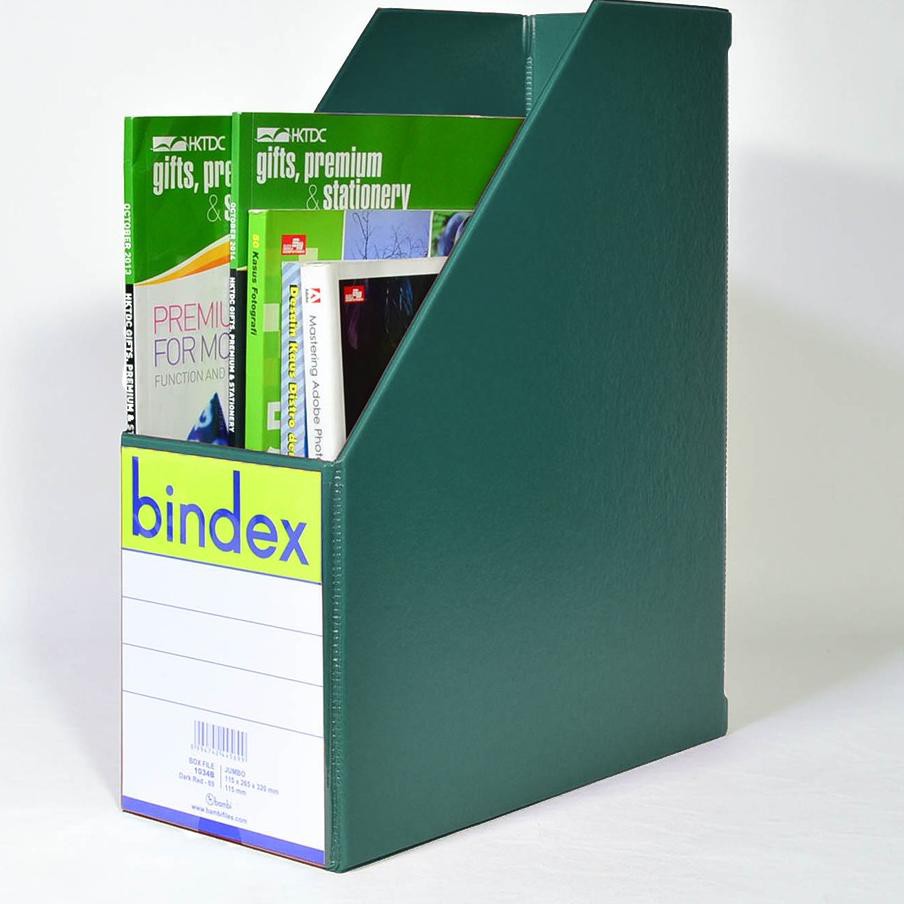 

JAP Bindex Box Magazine File JUMBO 1034 - 14 MEDIUM GREEN Terkini