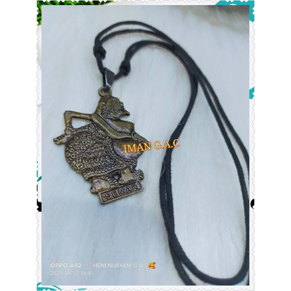 KALUNG+LIONTIN WAYANG BIMA, SEMAR/AKSESORIES KALUNG IMPORT