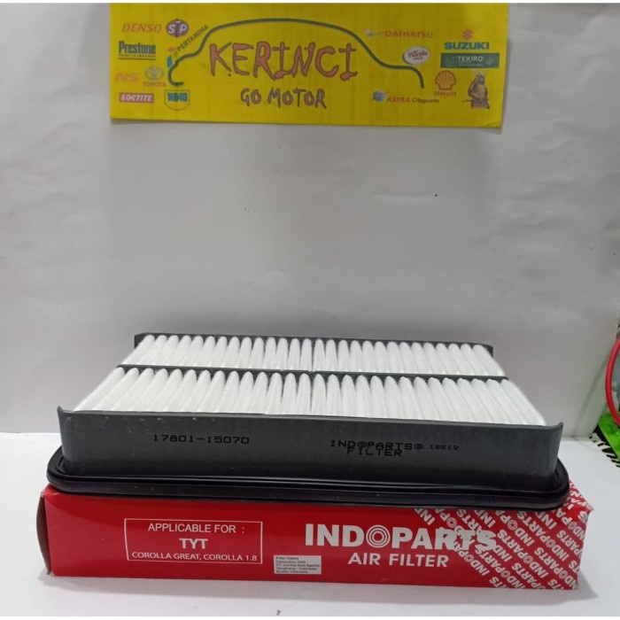FILTER UDARA TOYOTA GREAT COROLLA - COROLLA 1.8 INDOPART 17801-15070