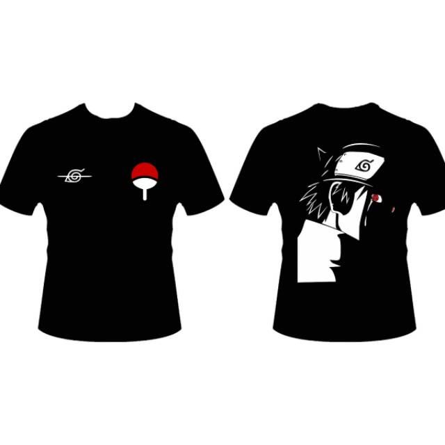 Kaos Distro Costum Uchiha Itachi