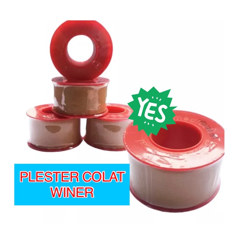 PLESTER KAIN COKLAT ROL