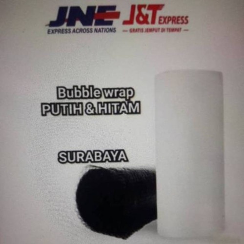 

Bubble wrap PUTIH hitam roll 5mtr x 30cm buble wrap plastik gelembung - Putih