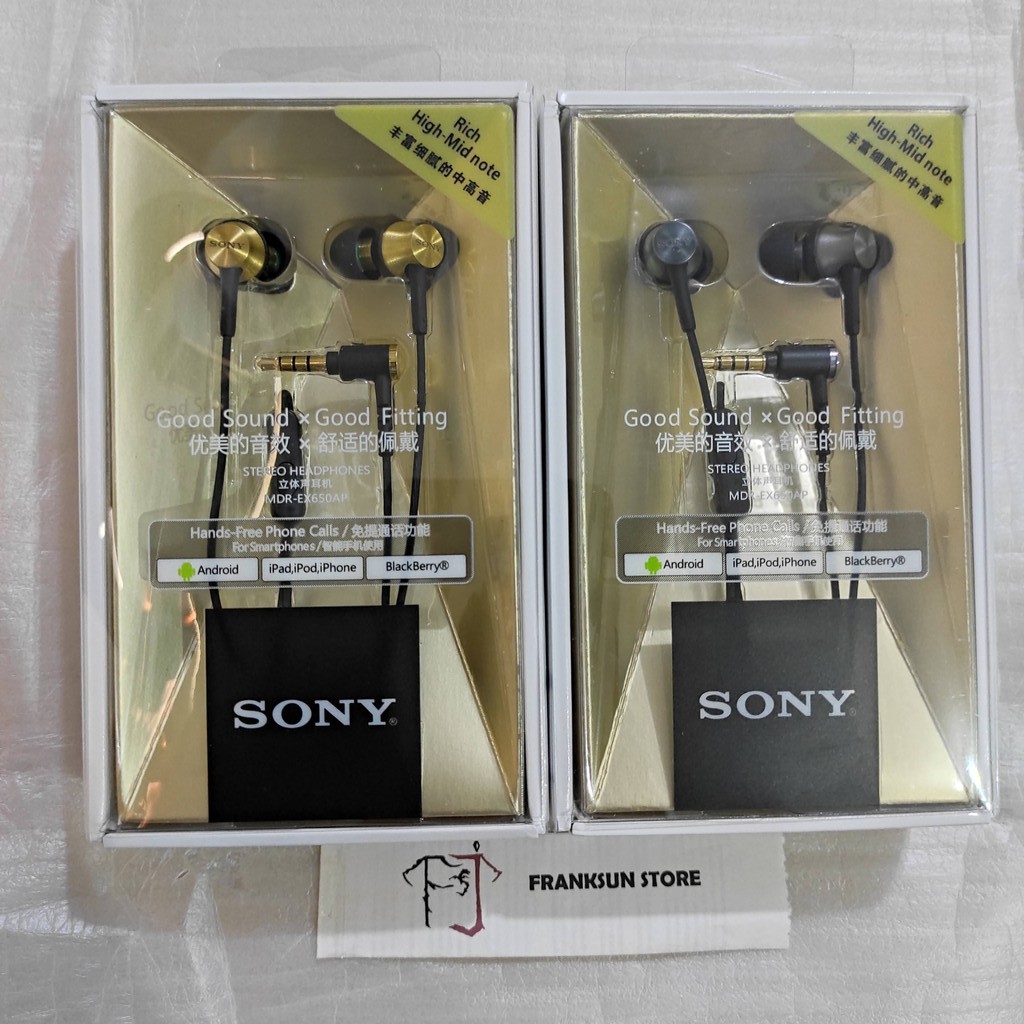 Jual SONY IN-Ear MDR-EX650 STEREO HEADPHONES Indonesia|Shopee Indonesia
