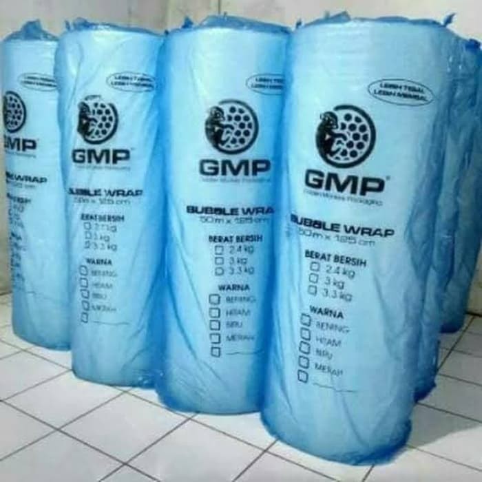 

Bubble Wrap Putih Merk GMP Uk 1.25m X 50m GMP