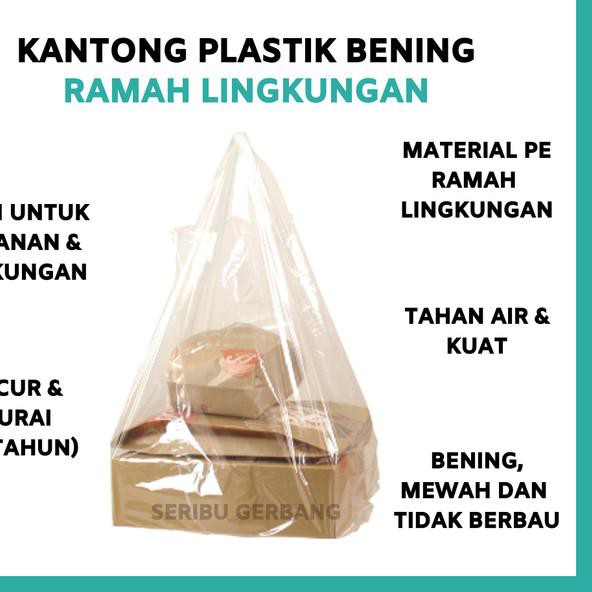 

♬ KANTONG PLASTIK RAMAH LINGKUNGAN KRESEK OXIUM ECO FRIENDLY GO GREEN 28 - BENING ♟