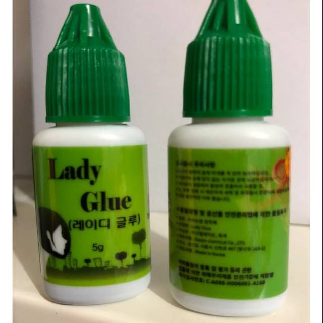 LADY GLUE LEM EYELASH EXTENSION TUTUP HIJAU