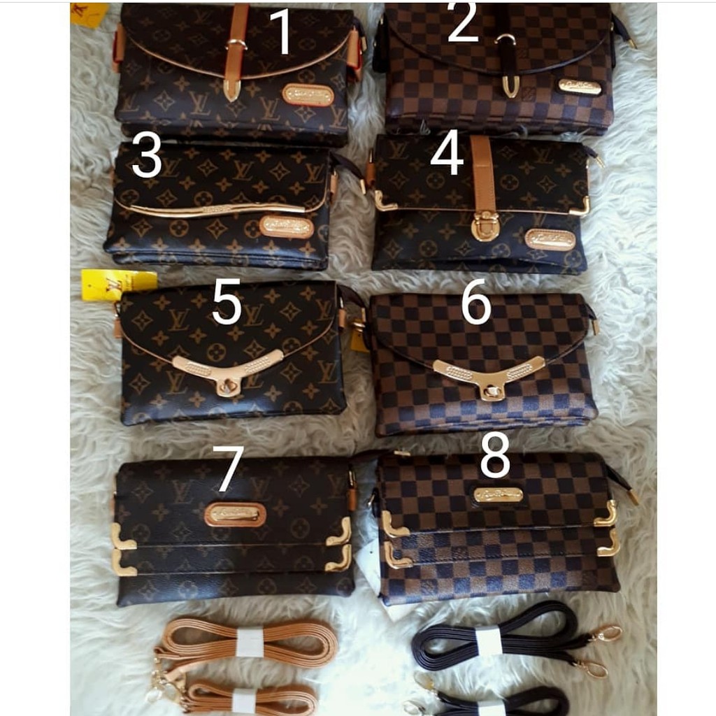 ^BISA COD^ tas wanita / lv clutch / tas mini / tas import / tas branded tas murah | Shopee Indonesia