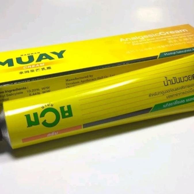 ] NAMMAN MUAY THAI Analgesic Cream, Massage Boxing Cream