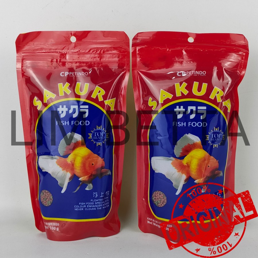 Makanan Ikan Sakura / Pelet Koi Sakura 100gr