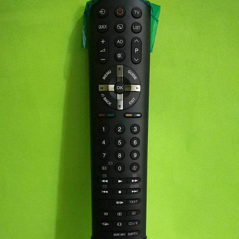 REMOTE REMOT TV TOSHIBA LCD LED CT-90383 ORIGINAL ASLI