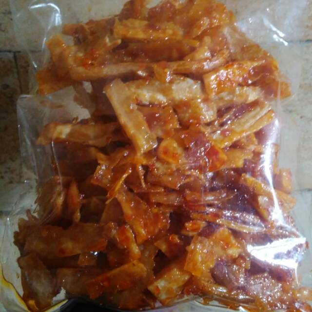 

Keripik singkong pedas manis