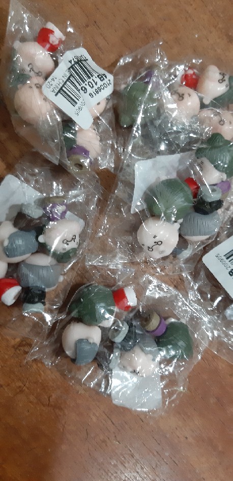 Tworsen 4pcs Miniatur Boneka Milny Grandpa Untuk Dekorasi Taman Miniatur