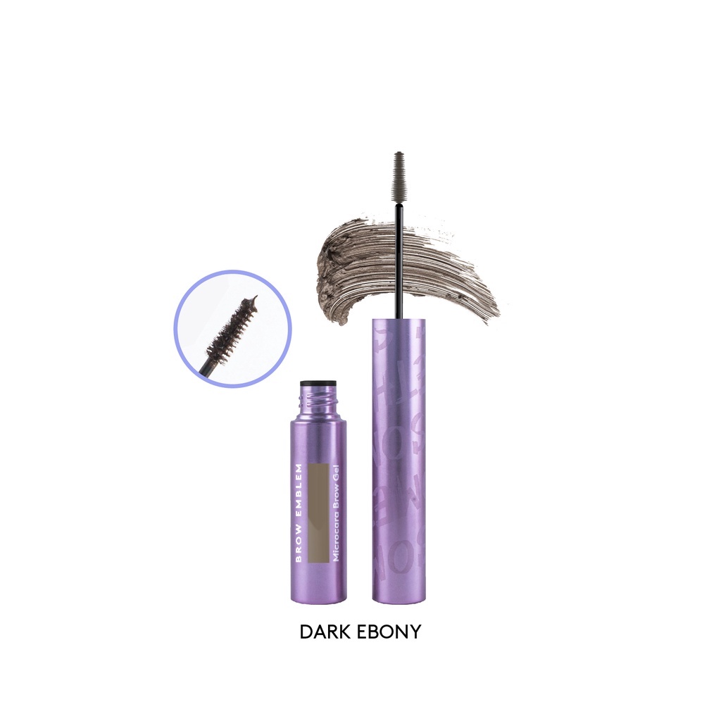 SOMETHINC BROW EMBLEM Microcara Brow Gel Waterproof Mascara Alis Make Up