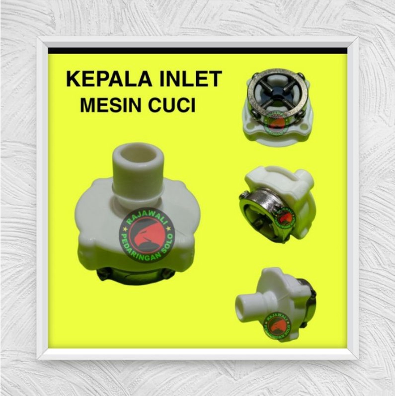 KEPALA INLET PENDEK SELANG MESIN CUCI KONEKTOR KRAN MESIN CUCI