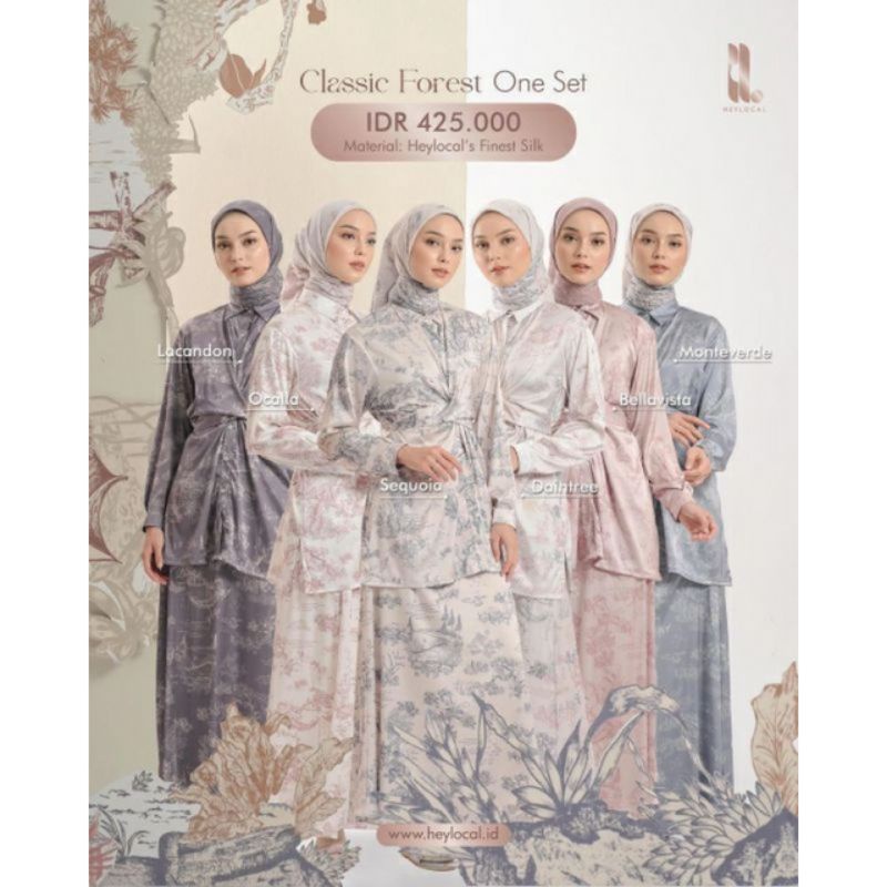 SIAP KIRIM ❤ CLASSIC FOREST BY HEYLOCAL ID