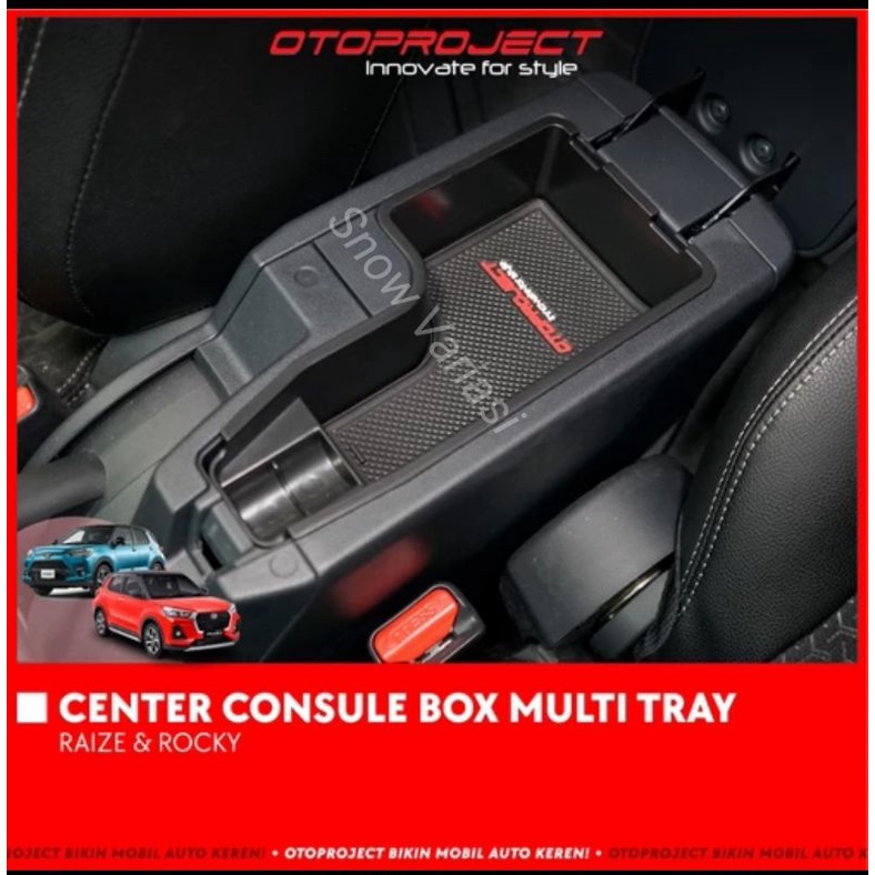 Center Console Box Multi Tray Raize Rocky 2021 Otoproject