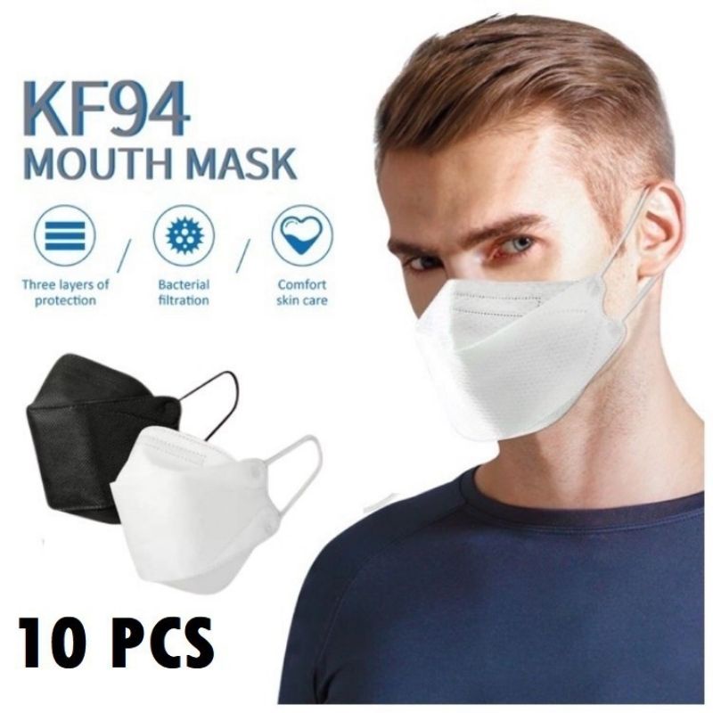 Masker KF94 4Ply Mouth Mask isi 10