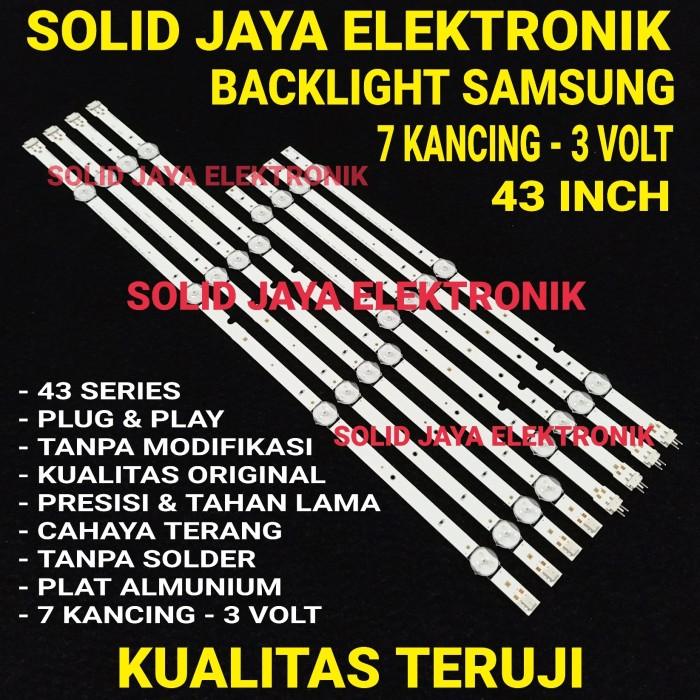 BACKLIGHT TV SAMSUNG 43 INC INCH UA 43J5000 43J5100 43M5100 7K 3V BL
