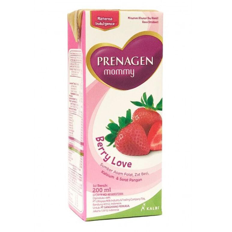 

(CODE SP ##JC283!!300) Prenagen Mommy UHT Berry Love 200 ml Susu Nutrisi Kehamilan Ready to Drink ✣