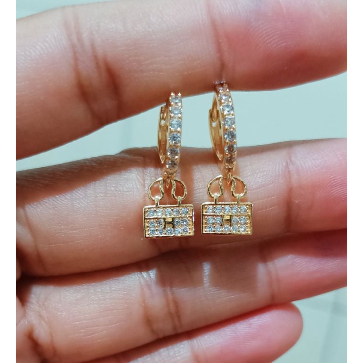 Anting titanium import  A 01(49jenis) NBC.MEDAN, awet,tahan lama