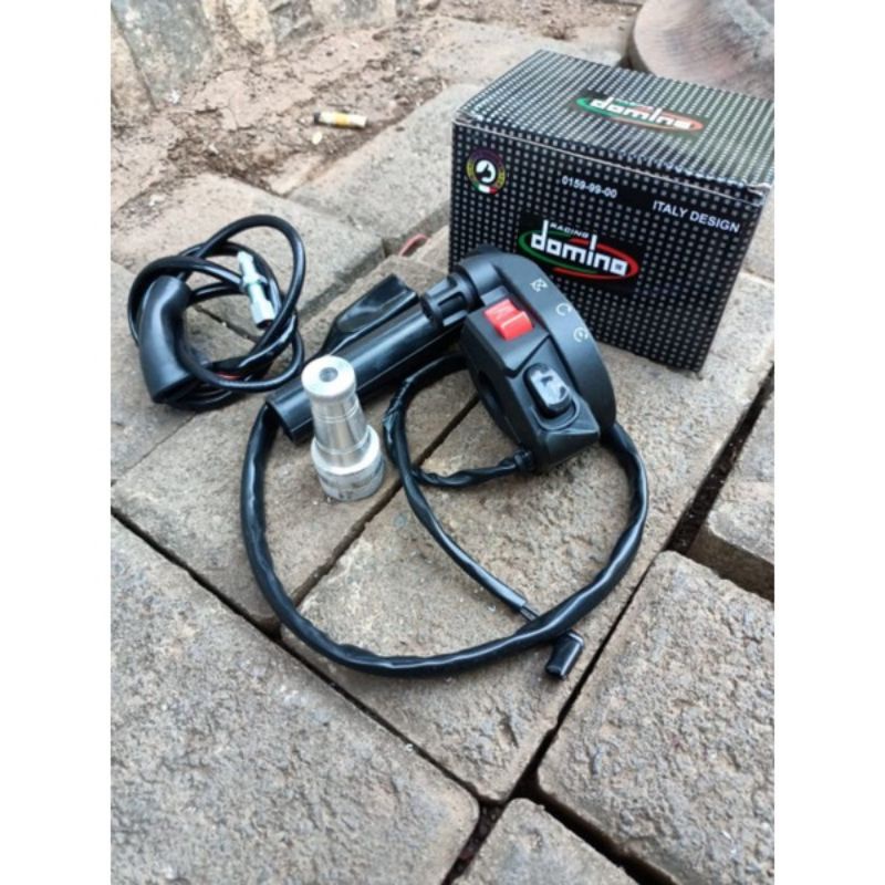 holder kanan ninja ksr / gas spontan ksr set sulingan kabel gas slongsong